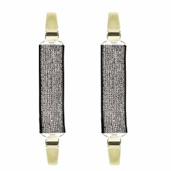 mouwophouders lurex zilver zwart mouwophouders lurex zilver zwart