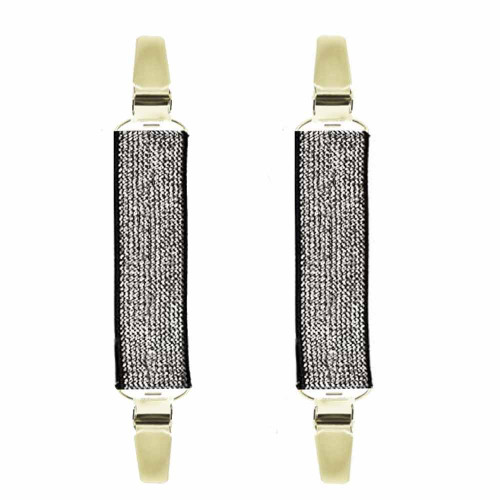 mouwophouders lurex zilver zwart mouwophouders lurex zilver zwart