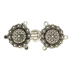 Noorse sluiting 55 mm rond Noorse sluiting 55 mm rond