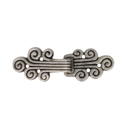 Noorse sluiting viking ornament 45mm Noorse sluiting viking ornament 45mm