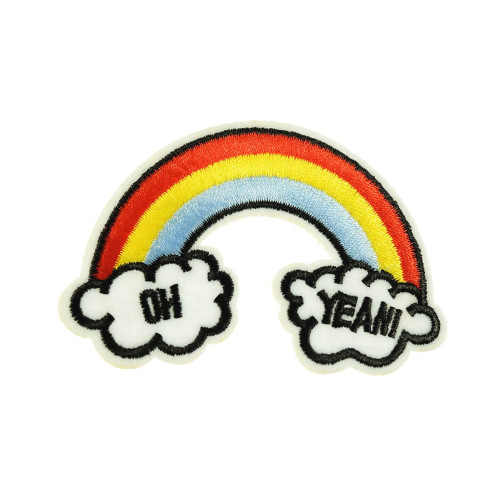 Oh Yeah rainbow patch
