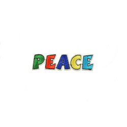 opstrijkbare applicatie peace opstrijkbare applicatie peace