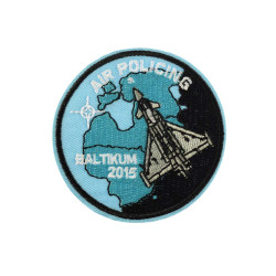 opstrijkbare embleem air policing Baltikum 2015 opstrijkbare embleem air policing Baltikum 2015