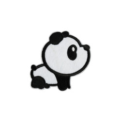 opstrijkbare pandabeer patch opstrijkbare pandabeer patch