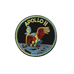 opstrijkbare patch apollo 11 opstrijkbare patch apollo 11