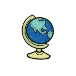 opstrijkbare patch wereldbol opstrijkbare patch wereldbol