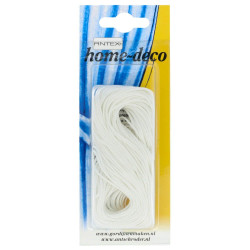 optrek koord 1 mm wit optrek koord 1 mm wit
