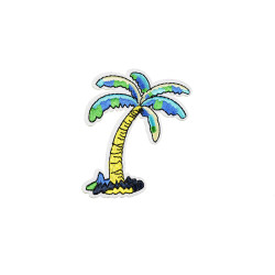 palmboom patch 6,5x8cm palmboom patch 6,5x8cm