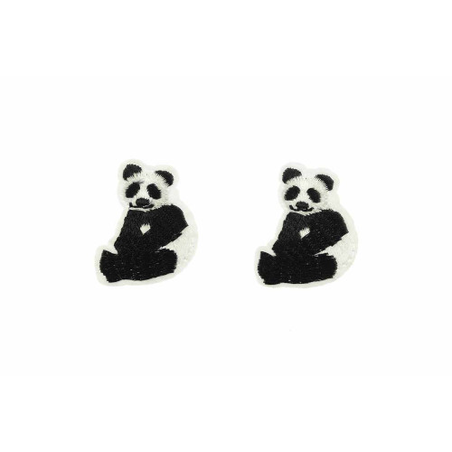 pandabeertjes patch 2 stuks