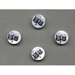 parelmoer knoop klosjes garen 1.5 cm parelmoer knoop klosjes garen 1.5 cm