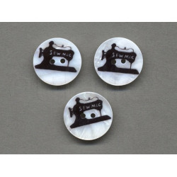 parelmoer knoop naaimachine 2.2 cm parelmoer knoop naaimachine 2.2 cm