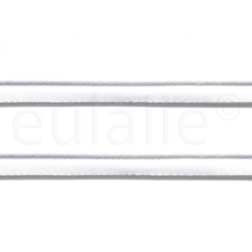 paspelband katoen 15 mm wit
