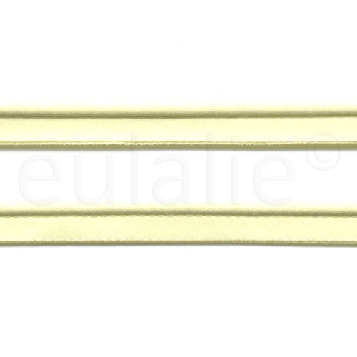 paspelband katoen 15 mm zachtgeel