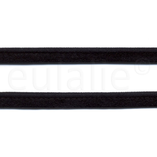 paspelband suede donkerblauw