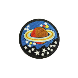 planeet met sterren applicatie planeet met sterren applicatie