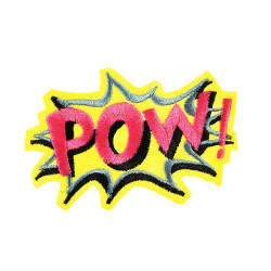 pow patch geel pow patch geel