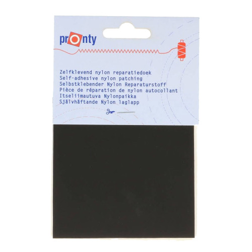 zelfklevend nylon reparatiedoek zwart