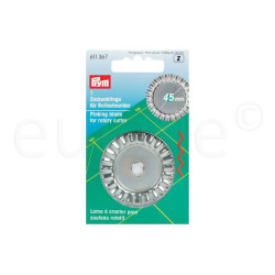 Prym reservemesje gekarteld Multi 45 mm Prym reservemesje gekarteld Multi 45 mm