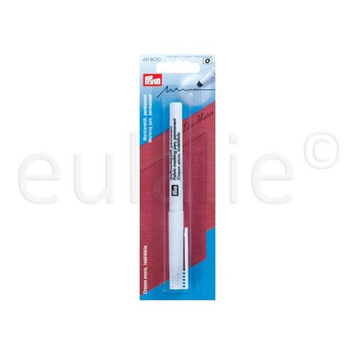Prym stofmarkeerstift permanent extra fijn zwart