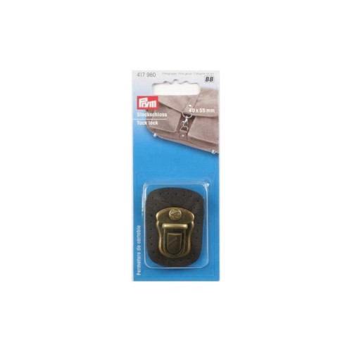 Prym TT slot bruin leer