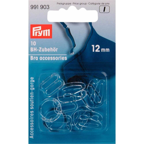 BH accessoire set 12 mm transparant
