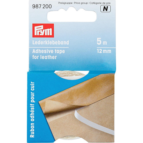 kleefband voor leer 12mm