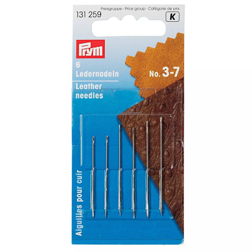 leer naalden Prym nr. 3-7