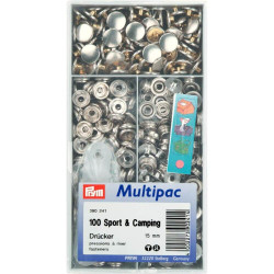 naaivrije drukknopen sport en camping 15mm brons grootverpakking naaivrije drukknopen sport en camping 15mm brons grootverpakking