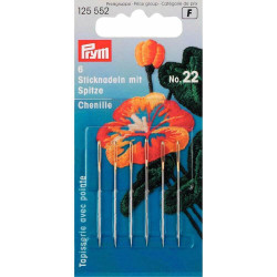 Prym borduurnaalden met punt nr. 22 Prym borduurnaalden met punt nr. 22