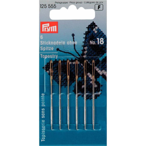 Prym borduurnaalden zonder punt nr. 18