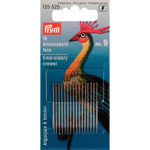 Prym crewel naalden 0.60x35mm 16 stuks
