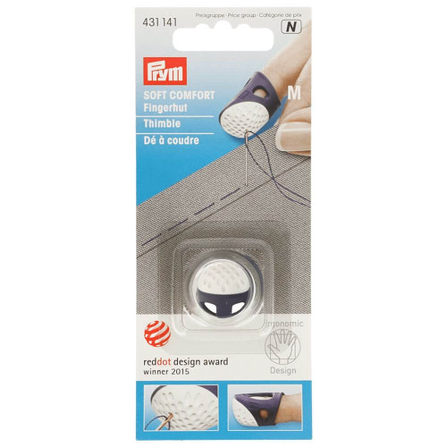 Prym ergonomische vingerhoed Medium