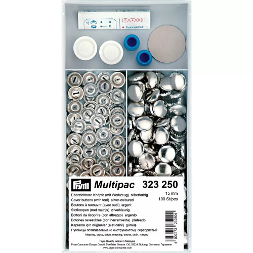 Prym multipak stofknopen 15 mm