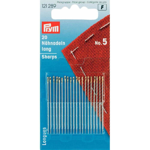 Prym naainaalden lang staal 0.80x40mm nr. 5