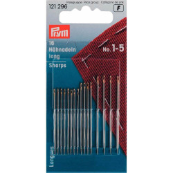 Prym naainaalden lang staal assortiment nr. 1-5 Prym naainaalden lang staal assortiment nr. 1-5