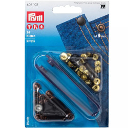 Prym siernieten brons 9 mm
