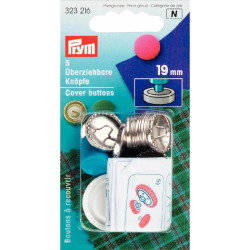 Prym stofknopen met matrijs 19mm Prym stofknopen met matrijs 19mm