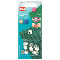 Prym stofknopen zonder matrijs 11mm