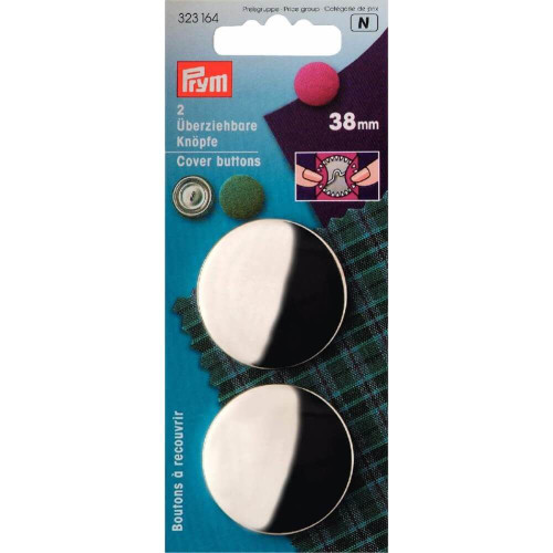 Prym stofknopen zonder matrijs 38mm