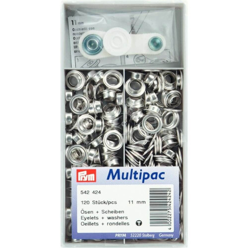 schijven en ringen, nestels 11 mm zilver 120 stuks