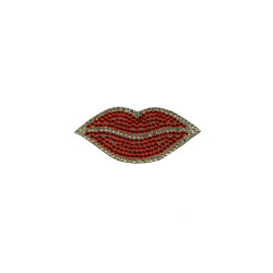red lips smile strass applicatie red lips smile strass applicatie