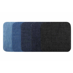 reparatiedoek jeans 2 stuks 8cm reparatiedoek jeans 2 stuks 8cm