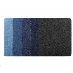 reparatiedoek jeans 2 stuks XL 12,5 x 9,5cm reparatiedoek jeans 2 stuks XL 12,5 x 9,5cm