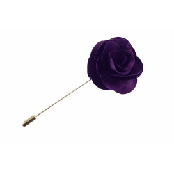 revers pin bloem corsage donker paars revers pin bloem corsage donker paars