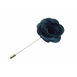 revers pin bloem corsage petrol blauw revers pin bloem corsage petrol blauw