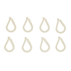 ringclips transparant 10 stuks ringclips transparant 10 stuks