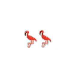 rode flamingo patch 2 stuks rode flamingo patch 2 stuks