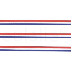 rood wit blauw lint 1 cm