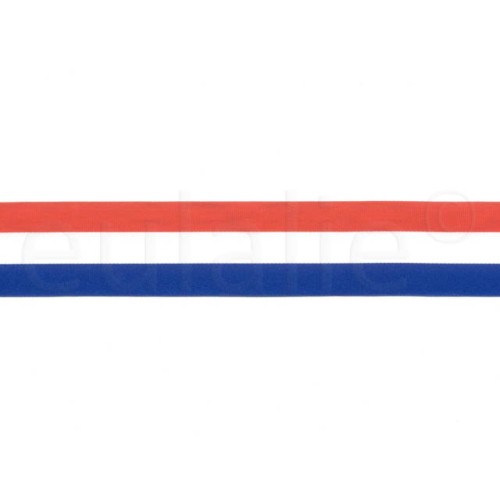 rood wit blauw lint 3 cm
