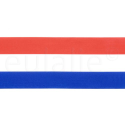 rood wit blauw lint 7 cm